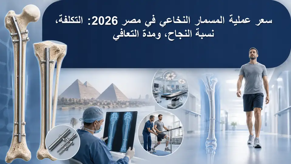 سعر عملية المسمار النخاعي في مصر 2026: التكلفة، نسبة النجاح، ومدة التعافي