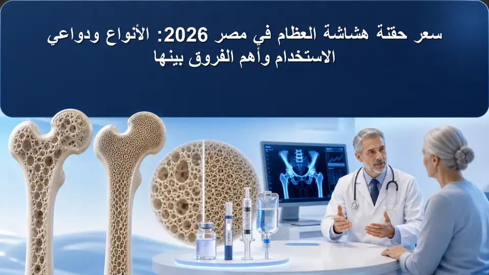 سعر حقنة هشاشة العظام في مصر 2026: الأنواع ودواعي الاستخدام وأهم الفروق بينها