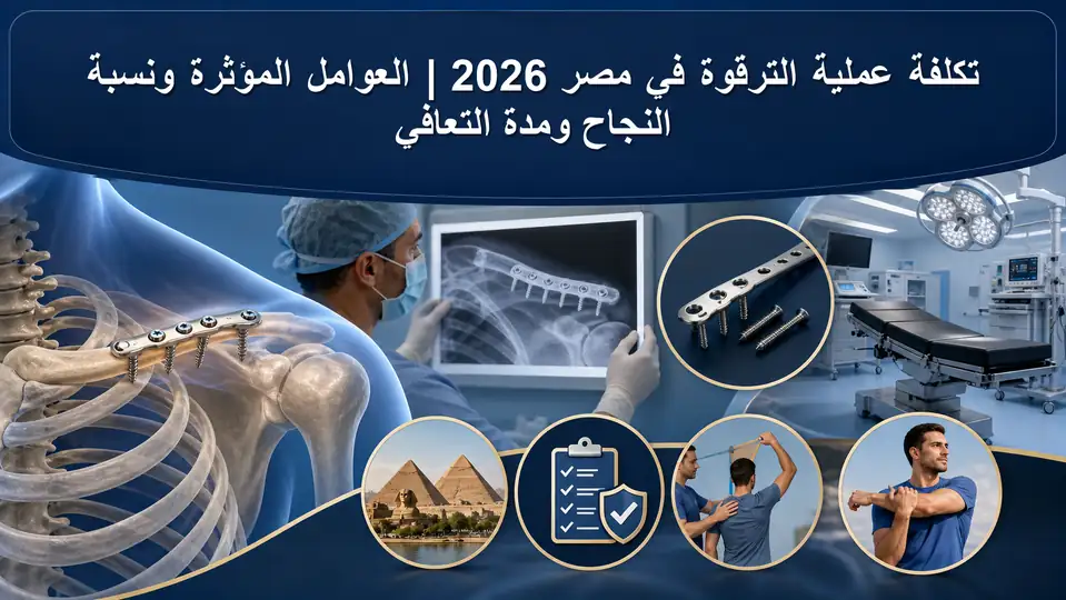 تكلفة عملية الترقوة في مصر 2026 | العوامل المؤثرة ونسبة النجاح ومدة التعافي