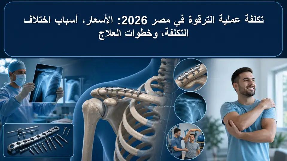 تكلفة عملية الترقوة في مصر 2026: الأسعار، أسباب اختلاف التكلفة، وخطوات العلاج