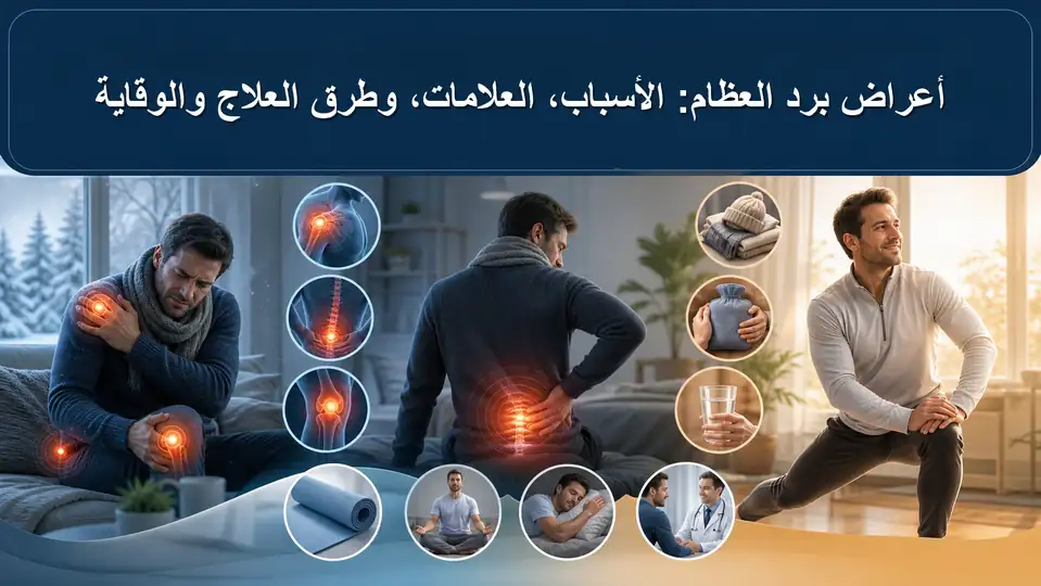 أعراض برد العظام: الأسباب، العلامات، وطرق العلاج والوقاية