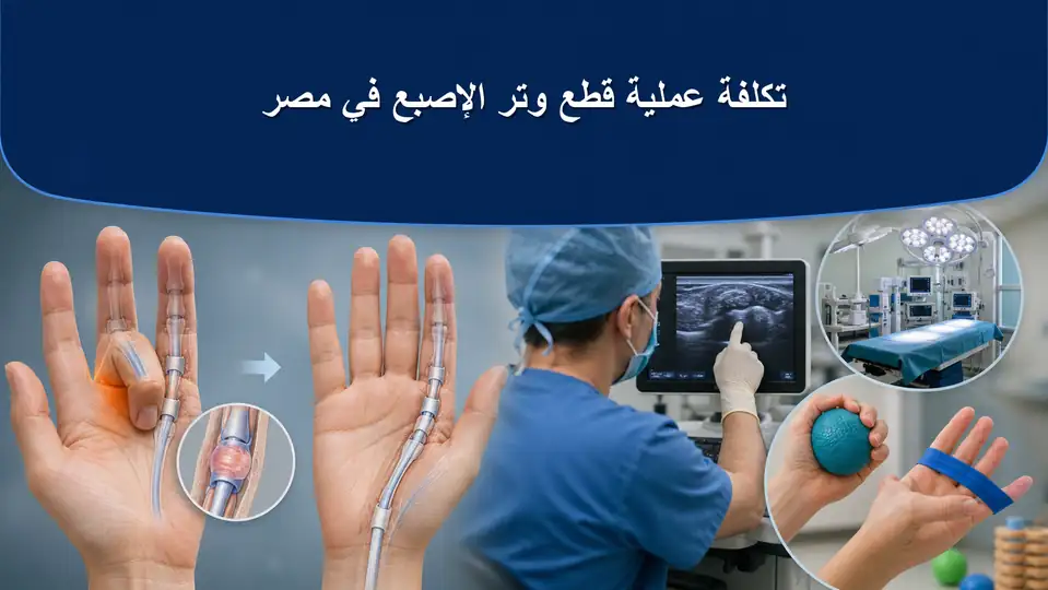 تكلفة عملية قطع وتر الإصبع في مصر