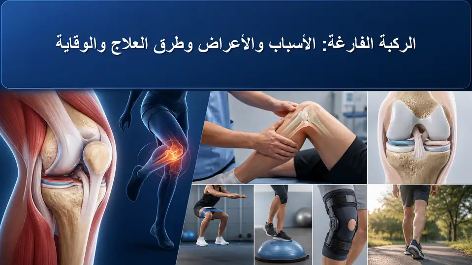 الركبة الفارغة: الأسباب والأعراض وطرق العلاج والوقاية