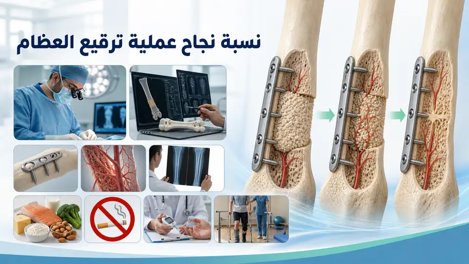 نسبة نجاح عملية ترقيع العظام: العوامل التي تؤثر عليها وكيف تزيد فرص نجاح العملية
