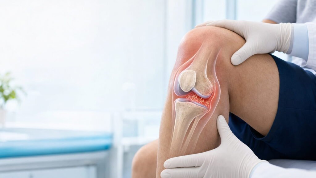 النقرس في الركبة: الأسباب والأعراض وطرق العلاج والوقاية من النوبات