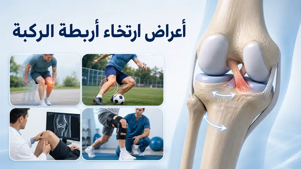 أعراض ارتخاء أربطة الركبة: الأسباب، التشخيص، وطرق العلاج