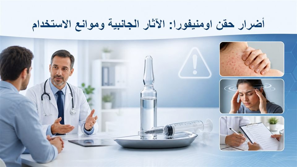 أضرار حقن اومنيفورا: الآثار الجانبية وموانع الاستخدام